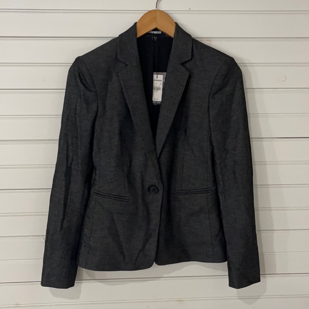 Express Notched Collar Blazer